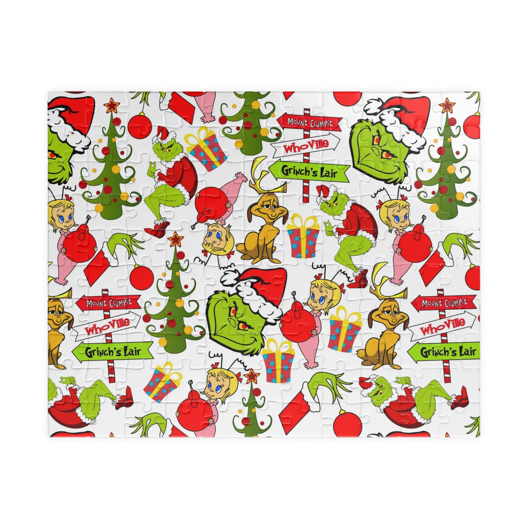 Holiday Grinch- Puzzle - Creations by Chris and Carlos